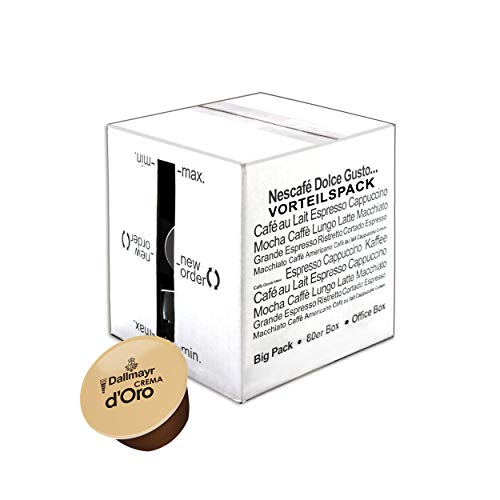 80 x Nescafé Dolce Gusto Dallmayr Crema D´Oro, Café, Cápsulas de Café, 80 Cápsulas