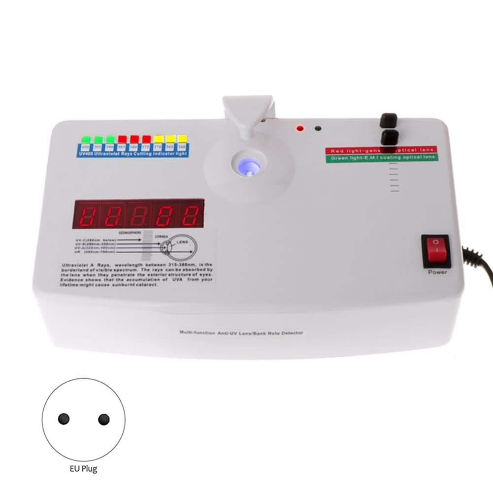 Anti-Strahlungs-UV-Tester für Optische Linsen UV-Tester Detektor Messgerät EU-Stecker