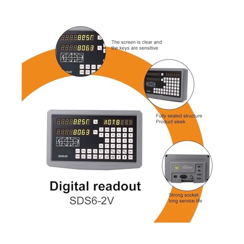 Linear Encoder SDS6-2V 2-ejes Kit Digital miniatura 3