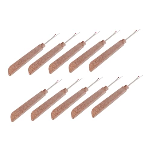 BEBEMOKO 10Pcs Embroidery Tools Seam Ripper Durable Thread Cutter Kit for Removal and Sewing Safe Design with Smooth Edges for DIY Projects and Home Sewing