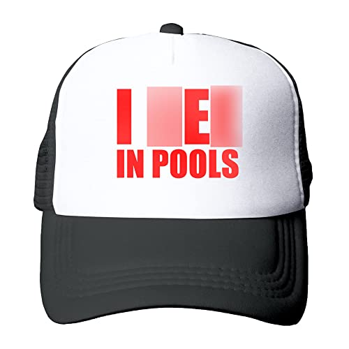 Image of Trucker Hats for Men Women, Funny Gag Gifts Joke, Classic Adjustable Mesh Baseball Cap Snapback Hat Black
