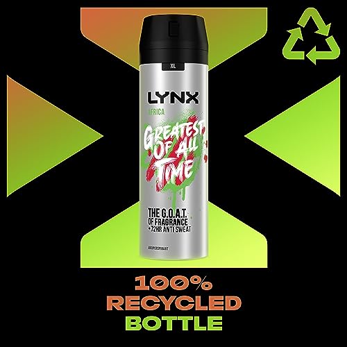 Lynx Africa Anti-Perspirant Deodorant Spray 72 hour protection against odour and wetness no fuss aerosol for all-day freshness 3x 200 ml - Image 4