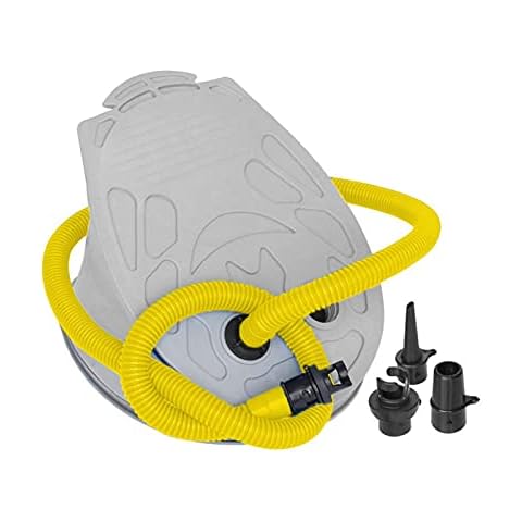 Fußluftpumpe, Fußpumpe, Boot Fußpumpe Aufblasbare Luftpumpe, Aufblasbares Boot Tragbare Schnelle Camping Luftbetten Fußpumpe Ballon Für Kanu Kajak Cover