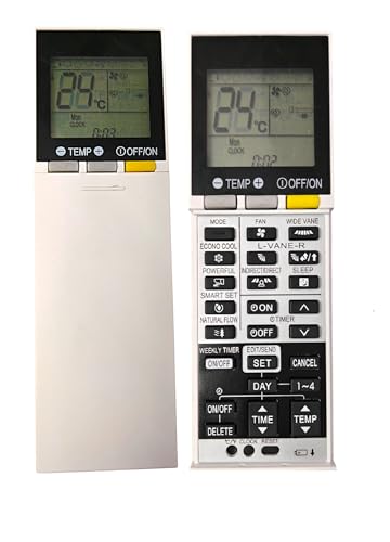 Image of Ehop Compatible Remote Control for Mitsubishi AC SG11D SG15F SG15H SG162 PAR-SL100A-E SG176 SG20A SG181 SG182 SG18J SG20B AC-219C(Old Remote Must be Exactly Same for it to Work)