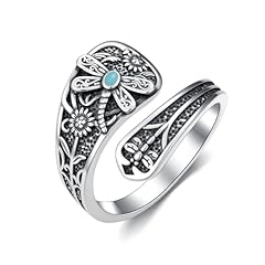 01-Spoon Dragonfly Ring