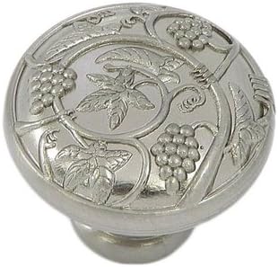 Stone Mill Satin Nickel Napa Valley Cabinet Knobs (Pack of 5)