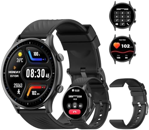 PEJE ZW04 Relogio Smartwatch,1.39" Tela HD Touch,Relógio Smartwat...