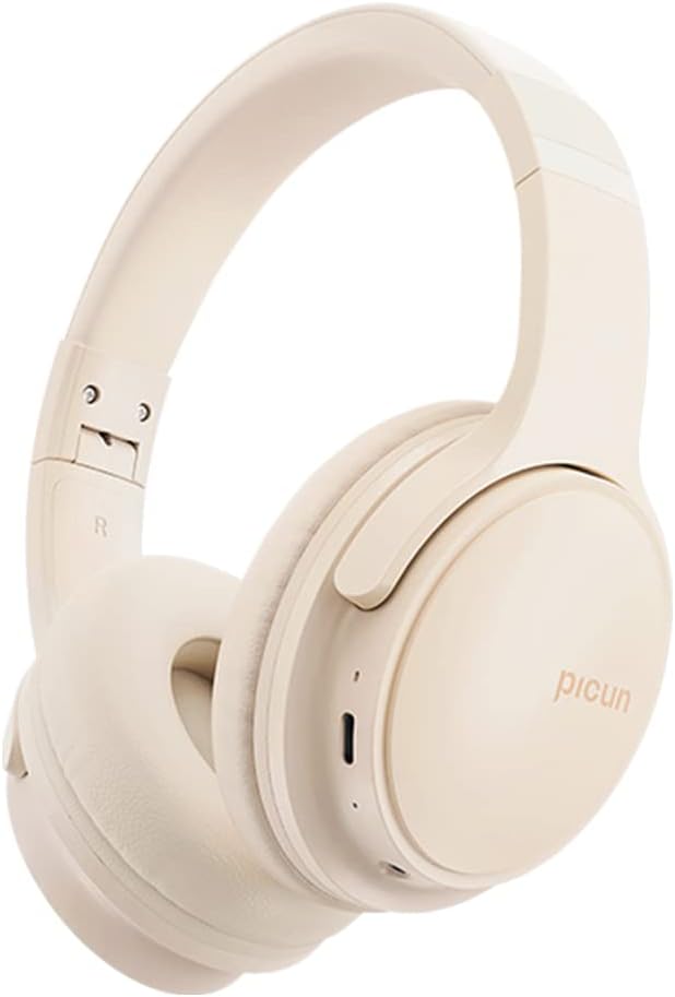 SLuB Wireless Headphones Over Ear, Foldable Bluetooth Headset, HD Stereo Sound, Built-in HD Microphone, 30H Playtime, Suitable for Mobile Phones, Computers, TVs, Games, Outdoors, Offices (Khaki) SLuB Wireless Headphones Over Ear, Foldable Bluetooth Headset, HD Stereo Sound, Built-in HD Microphone, 30H Playtime, Suitable for Mobile Phones, Computers, TVs, Games, Outdoors, Offices (Khaki)