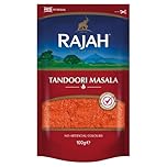 Rajah Spices Tandoori Masala Seasoning | Tandoori Seasoning Powder | Tandoori Rub | Tandoori Marinade | Tandoori Spice Mix | Tandoori Curry (100G)