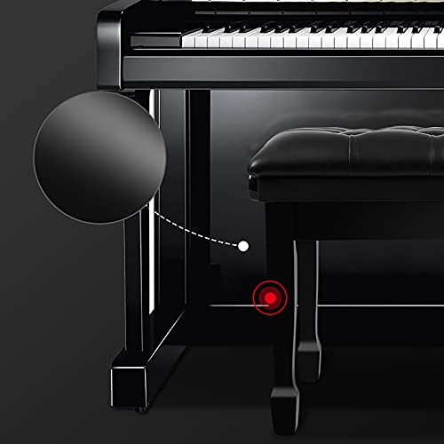 TEmkin Tabouret de Piano Banc de Piano de Luxe réglable Tabouret de Clavier Simple avec Coussin en Cuir épais Tabouret de Piano Confortable en Bois Assemblage Facile - Les Beatles, Paul McCartney, John Lennon, RIngo Starr, George Harrison TEmkin Tabouret de Piano Banc de Piano de Luxe réglable Tabouret de Clavier Simple avec Coussin en Cuir épais Tabouret de Piano Confortable en Bois Assemblage Facile – Image 7