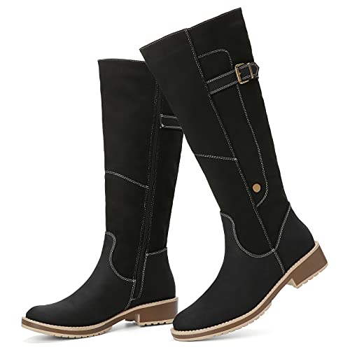 Rhinegold Elite Luxus - Botas De Equitación Extra Cortas De Piel
