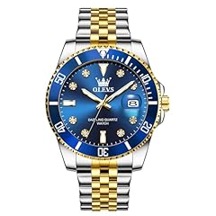 04 Blue Dial/Two Tone Bracelet