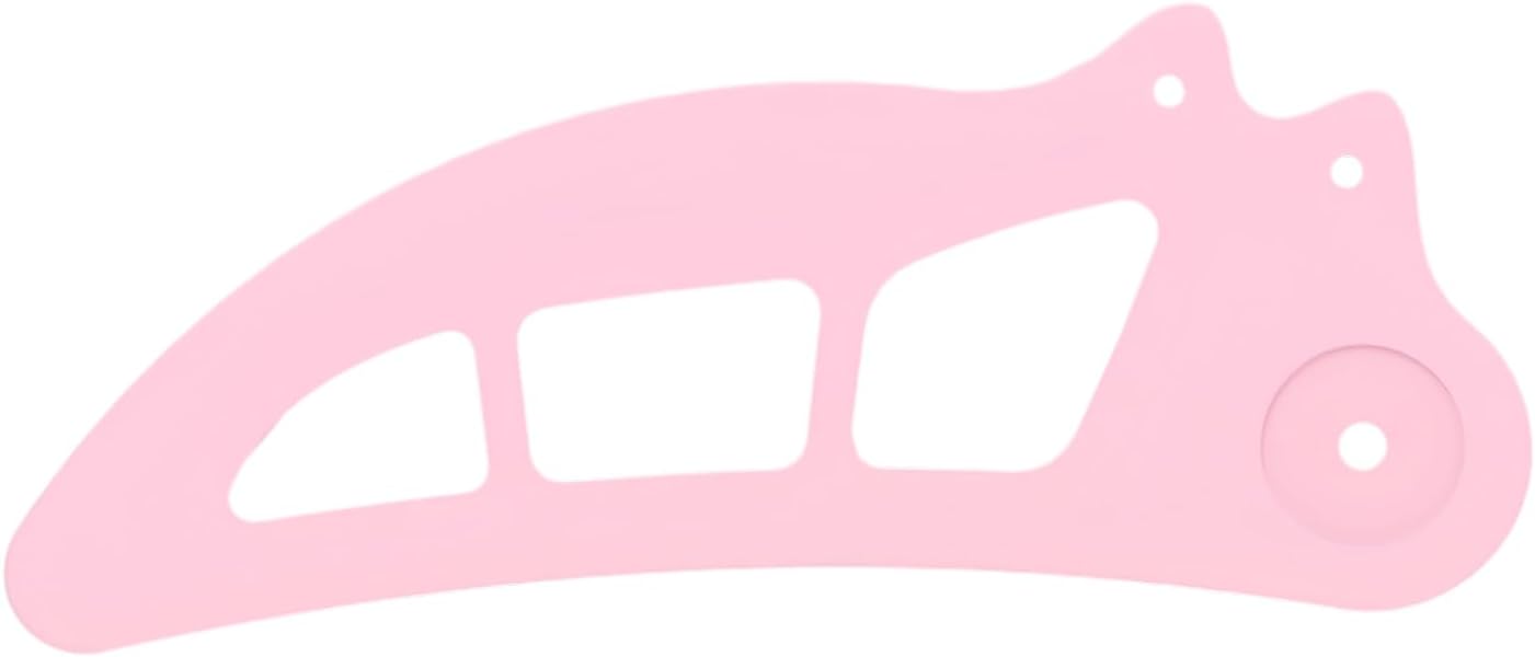 Eyeshadow Tool, Steady Hand Support, 9.5x3.8x0.2cm, Eyeshadow Guide, Eye Makeup Stencil, Beginner-Friendly Design, For Beginners, Stylists, Foundation & Brush Application