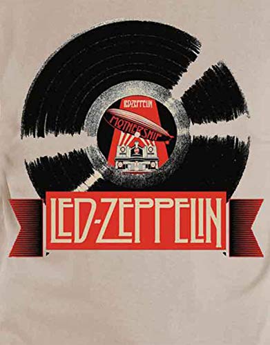 LED Zeppelin T Shirt Mothership Vinyl Record Band Logo Nouveau Officiel Homme Size XXL - Les Beatles, Paul McCartney, John Lennon, RIngo Starr, George Harrison LED Zeppelin T Shirt Mothership Vinyl Record Band Logo Nouveau Officiel Homme Size XXL – Image 4