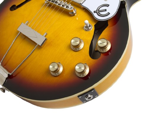 Epiphone Casino Coupe Hollowbody Electric Guitar Vintage Sunburst #TOP1