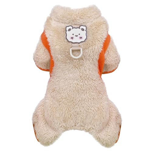 Pull pour chien en laine polaire kaki XL chaud pour l'hiver