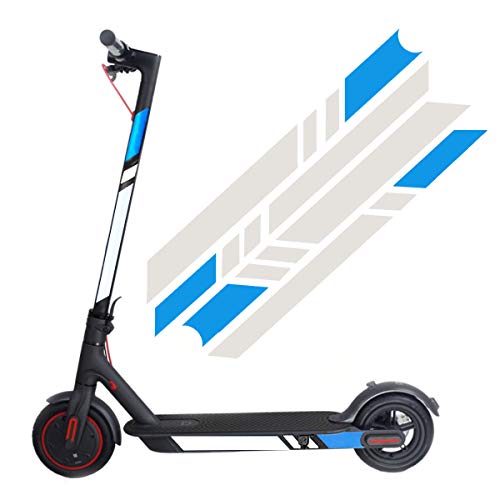 Reflective Stickers for Electric Scooter, Waterproof Night Reflective Film Sticker Fluorescent , Scooter Motorcycle Fluorescent Decal Pedal Stickers Accessories for XIAOMI M365 Ninebot ES1 ES2 ES3 ES4