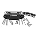 Natudeco Cycling Multitool Professional Cycling Repair Tool Integrated Design Cycling Maintenance Tool for Outdoor Emergency Maintenance (Black)