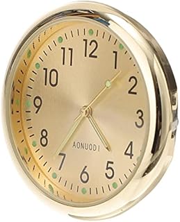 PartyKindom Dashboard Car Digital Clock- Union Jack Stick on Clock for Car Dashboard, Mini Luminous Digital Clock for Car Clocks for Dash