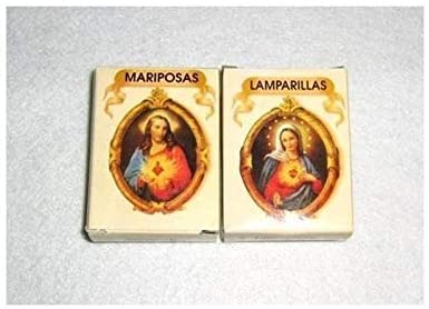 42 Lamparillas Mariposas Velas de Aceite 3 Cajas Colores Surtidos Vela Lámpara