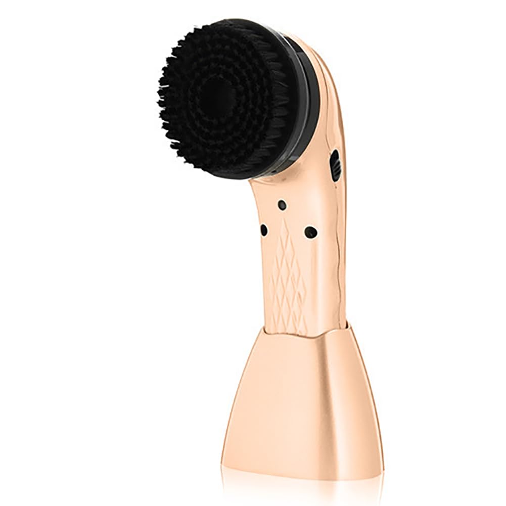 Cepillo De Calzado Eléctrico USB De Mano, Kit De Pulido Automático De Zapatos para Zapatos/Botas De Cuero, Cepillos Inalámbricos De Brillo De Zapatos con 7 Cabezas De Reemplazo,Flesh