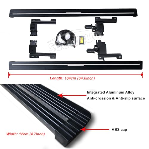 Estribos laterales eléctricos para Jeep Grand Cherokee WK2 miniatura 2
