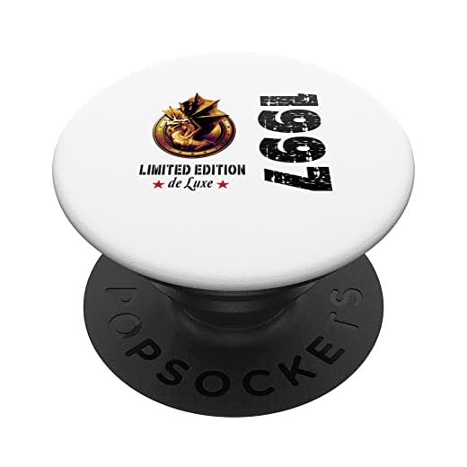 1997 año de nacimiento, 1997 cumpleaños de edición limitada PopSockets PopGrip Intercambiable