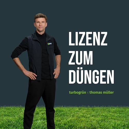 Foto von Turbogrün Rasendünger Frühjahr 20kg, gesunder Rasen verdrängt Moos, Ideal für Frühjahr und Sommer, geeignet für Streuwagen, staubarmes Granulat, Rasen dünger