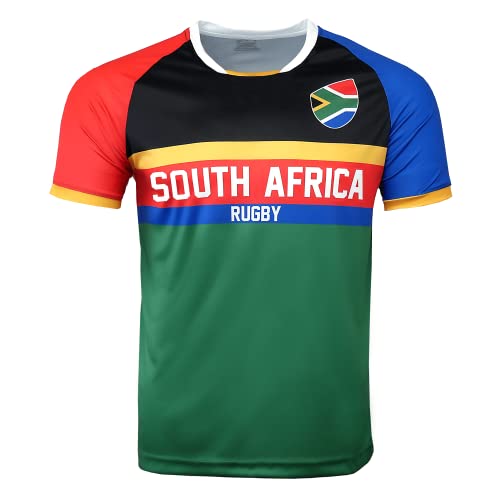 South Africa Rugby Jersey Supporters Men & Womens Shirt - Size Large
