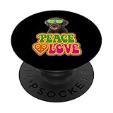 Peace Heart Love Dog