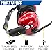 Rugged Radios NASCAR Linkable Behind The Head Headsets Bundle for Race Fan Racing Radios Electronics