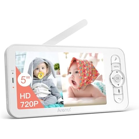 ARENTI 5 Inch Wireless Display Baby Camera, Parent Unit AInanny A4/B2/D3, Replacement Unit Cover