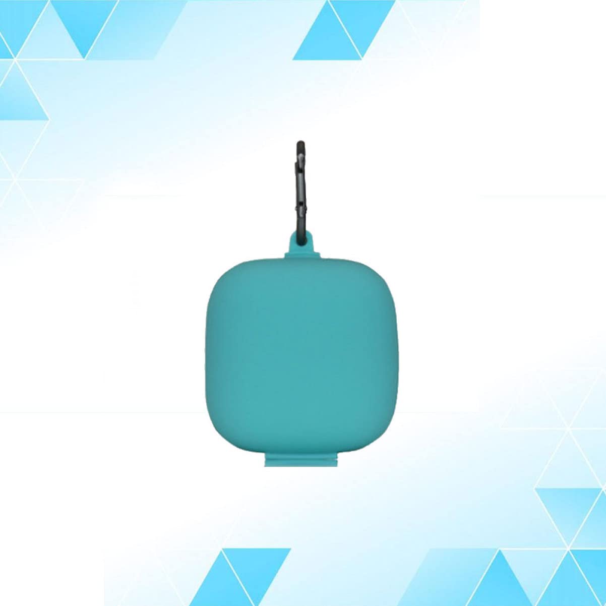 HEMOTON 3pezzi Custodia Protettiva Per Auricolari Silicone Fibbia Stoccaggio Per Cuffie Compatibile Pro Headset Colore Menta