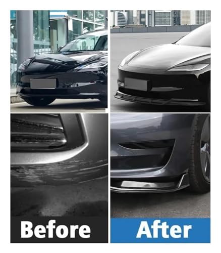 Alerón delantero para Tesla Model 3 Highland 2024 en acabado exclusivo de fibra carbono 2
