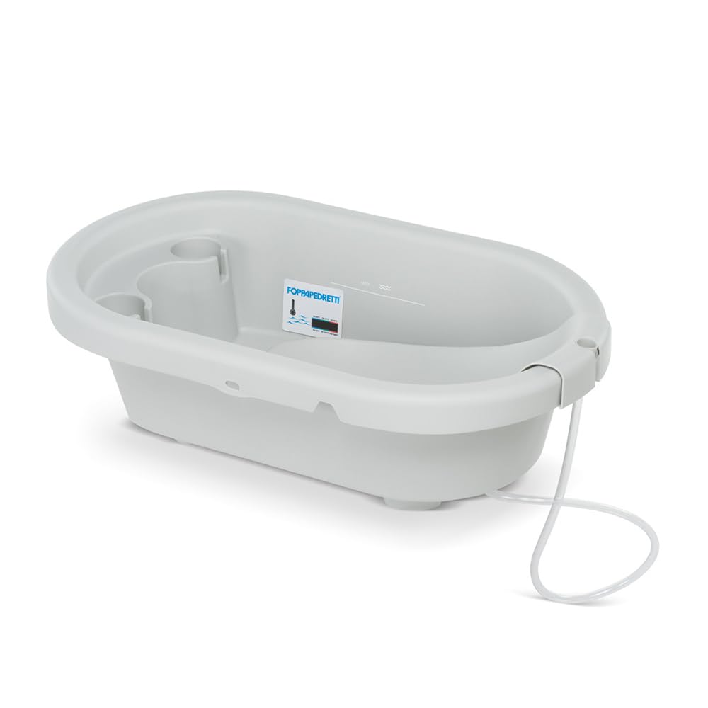 Foppapedretti Bath&co ergonomiczna wanna z reduktorem, od urodzenia do 12 miesięcy, szara