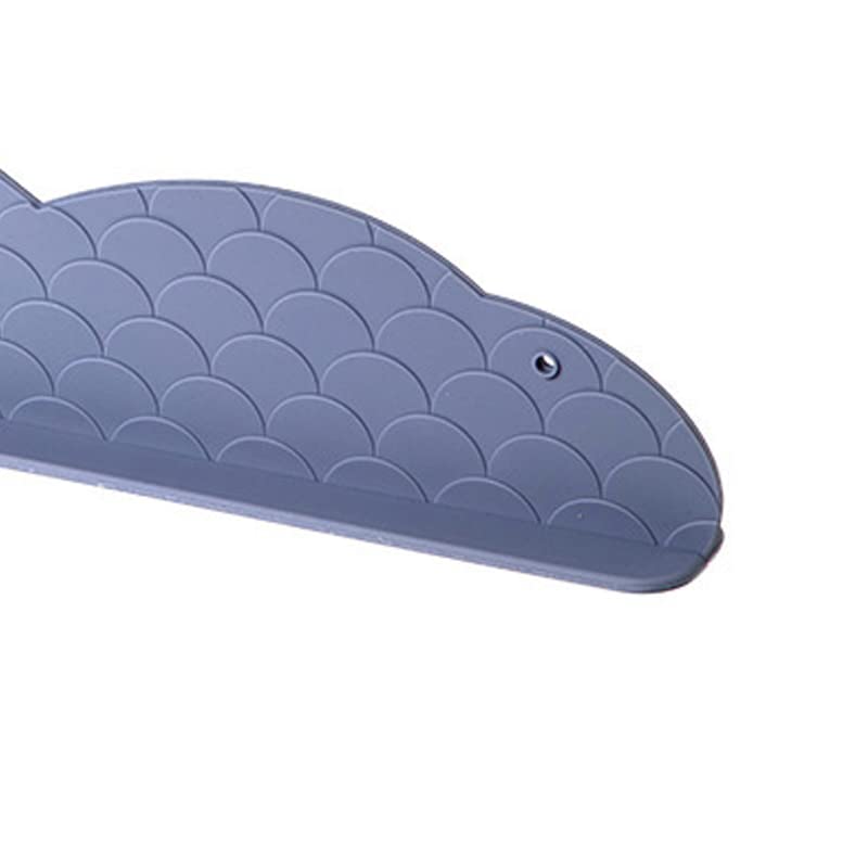 Premium Silicone Sink Splash Guard – Strong Suction, Non-Slip Splash Protector for Kitchen, Dishwashing & Cooking – Easy to Clean, Durable (Blue)