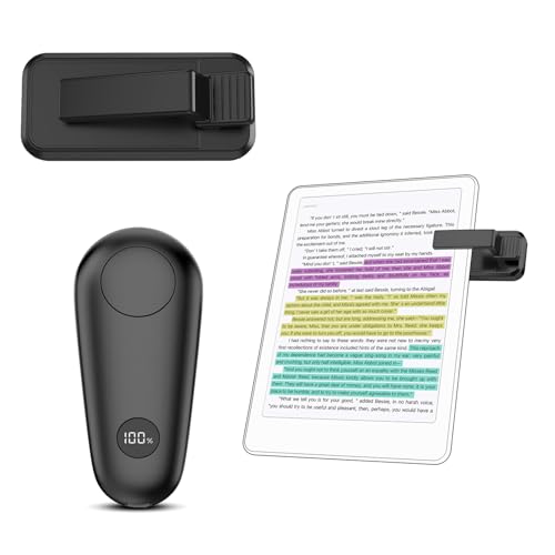 RF Remoto Páginas para Kindle Paperwhite, de Página Remoto Clicker para Tablets Lectura Novelas...