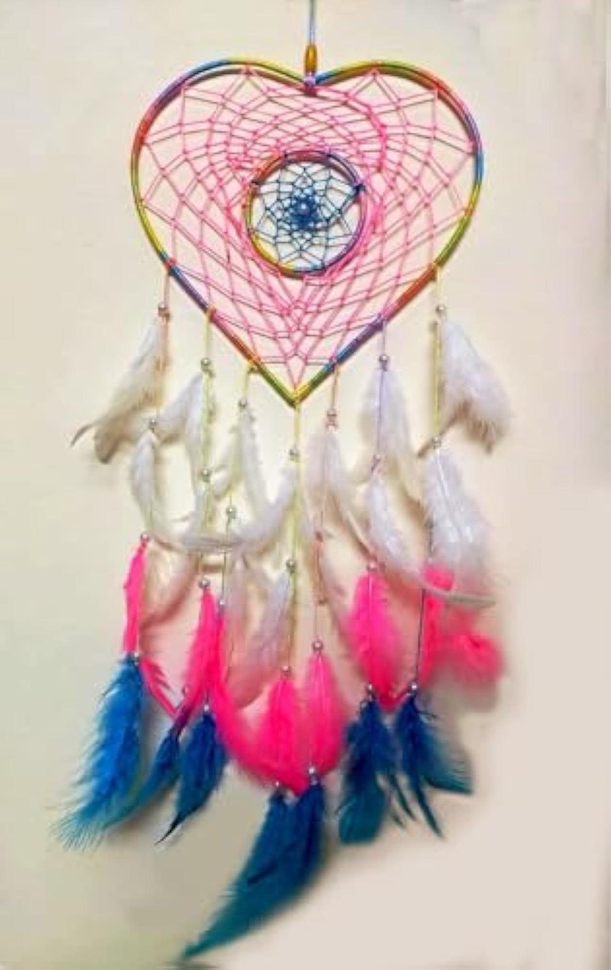 Feather Dream Catcher, Multicolor 20 inch