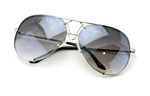 V.W.E. New Large Limited Edition Colorful Gradient Lens Metal Aviator Sunglasses3