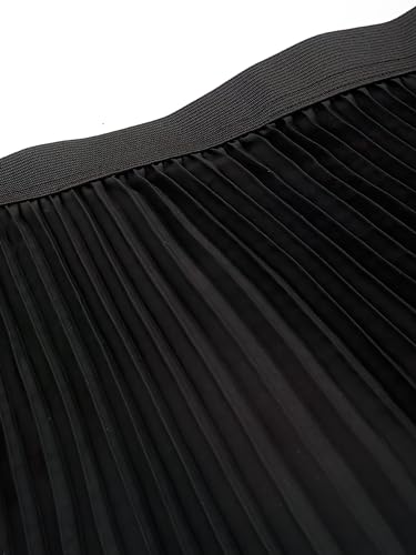 Image of ZWERLON | Women Accordian Pleat Maxi Flared Skirt