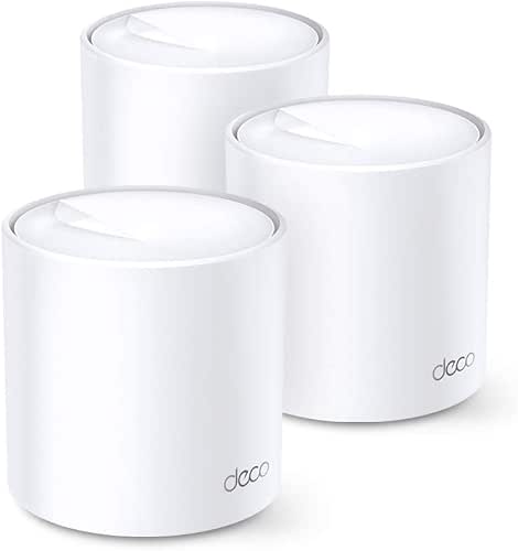 TP-Link Deco AX5000 Mesh WiFi, 3-Pack, Covers up to 7100