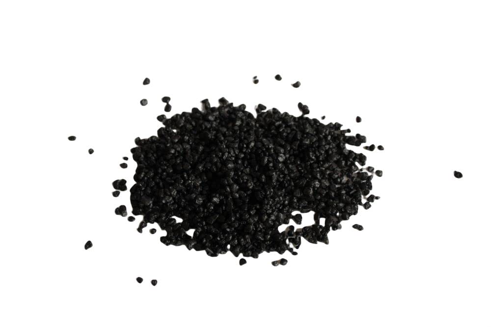 Silbermann Ocean Black Sand Grob, schwarzer Aquariensand, grob 2-4mm Körnung, 15kg