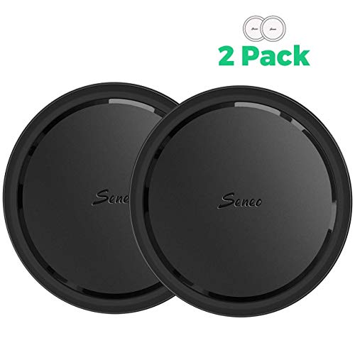 Seneo Chargeur sans Fil, [2-Pack] Chargeur à Induction, 7.5W pour iPhone XS Max/XR/XS/X/8/Plus, 10W Chargeur rapide pour Galaxy S10+/S10e/Note 9/S9/Plus/Note 8/S8 Plus