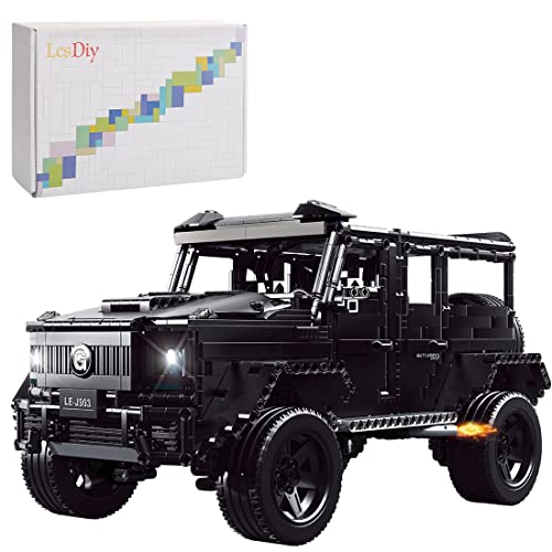 LIND Technik Geländewagen Bausteine Technik Off-Roader, 2687+ Klemmbausteine Technik Buggy Bausatz Konstruktionspielzeug…