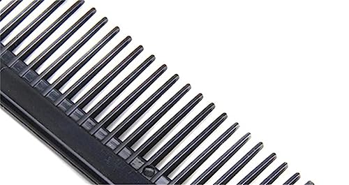 Peine Negro de Dientes Finos de Fibra de Carbono miniatura 3