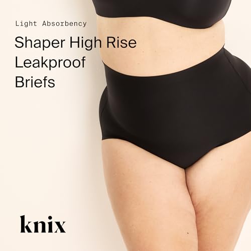 KNIX Leakproof High Rise Bikini Shapewear – Absorbent, Shaping Brief for Women2