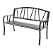 Kaemingk Garden Bench 2 Seater Steel Grey/Anthracite immagine