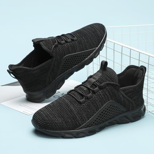 Image of DLWKIPV Womens Slip on Walking Tennis Shoes for Women Work Running Athletic Gym Sports Sneakers Lightweight Casual Shoe