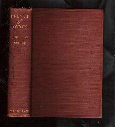 FRENCH OF TO-DAY. Readings in French Newspapers B0041L4U46 Book Cover