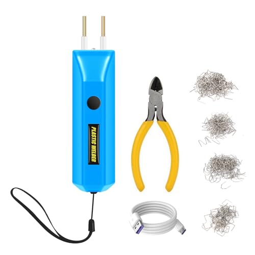 Réparation de pare-chocs auto avec le kit soudure plastique sans fil Shkalacar 100W